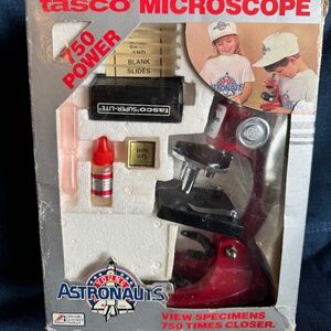 Tasco 750 Power microscope W/Beginner Kit - young astronauts
